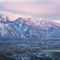 Mount Timpanogos, east of Orem
