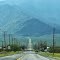 Entrance road to Mt Graham.