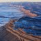 Ridge line west of Arches NP from the air