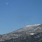 The Moon Above The Mountains North Of St George Utah Jan '13