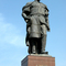 Uzbekistan, Sharishabz: statua di Tamerlano
