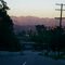 San Gabriels as seen from Echo Park, Los Angeles, CA