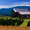 Skylark Farms and Blue Ridge Mountains of George Washington National Forest