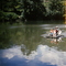 Maiden Voyage of a home made pontoon boat on the Clinch River near Dungannon,Va.