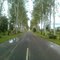 Beautiful Road View At Rainy Season