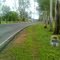 Milestone View At Road