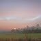Misty Foggy Morn in the Field