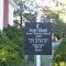 Seay's Chapel, Shores, Va. - Slate welcome sign.