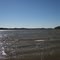 Gusty winds on a sunny winters day on the potomac