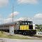 Inland Lakes Railway Tourist Train the "Mount Dora Champion", with GE 45 Ton, Center Cab, Locomotive No. 101 "Herbie" in the lead, at Mount Dora, FL