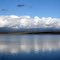 Clouds reflected on Thermalito Forebay.