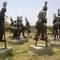 A model exhibiting Chhattisgarhi 'Dangchagha' folk dance.