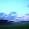 sunset over the Brooksville ridge, Spring Lake, Florida (8-2006)
