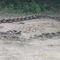cadena en la entrada de un fundo en el socorro cerca de El Baul