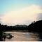 Upper Orinoco at sunset
