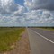 Carretera para llegar a Puerto Ordaz