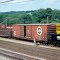 Bessemer & Lake Erie Railroad Box Car No. 825 at Butler, PA