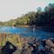 Fishing down river from Big Lazer Creek Wildife Management Area