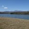 Mill Creek Lake with Blue Ridge Mountains behind