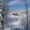 The house in the snow