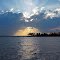Sunset over the Rappahannock at Cat's Point, Richmond County, VA.