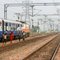 Shan-e-Punjab Express with GZB WAP-5 at Bhaini Khurd