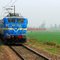 BNDM WAG-5 crossing Shan-e-Punjab Express near Karnal, Haryana