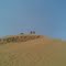 very big sand mountain in Rajasthan