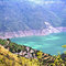 Tehri reservoir from Chamba Uttarkashi highway