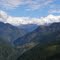 Panoramic view of Greenish Blue Himalayan Valley with Distant Glaciers-Brahmkhal-Dharasu Road.(Gaurang Bhavsar, Sarkhej-AMD, Gujarat)-Tour De 4 Dham, Octo. 2009