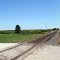Looking south down the BNSF tracks to Quad Cities