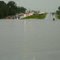 Water over the road!