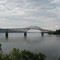 Champlain Bridge vu du camping de Crown Point