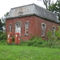 ancienne station service abandonnée, St. Albans, VT