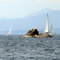 Odzihozo (Rock Dunder) in Burlington Bay, Lake Champlain