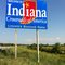 Welcome Sign to Indiana