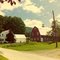 Country Farm-  Woodstock, Vermont  1989