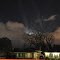 Lincolnwood - Moon rising & Jupiter visible in the sky (middle of the picture)...