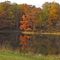 Indiana Pond in fall