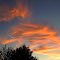 Clouds on Fire