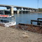 Crossing the Narrows - old & new car bridges, old RR bridge trestle
