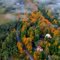 country road in fall
