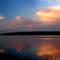 DSC00691ps Mississipi River sunset 10/1/06 - E view