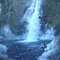 Horsetail Falls in ice