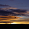 Glider @ sunset @ Eagle Butte