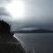 Olympic Mountains from scenic beach