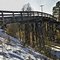 Old wooden bridge, still in use...