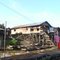 Rumah lanting di Tepian Mentaya River, Central Borneo