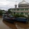 Boat and Mosque in Buntok