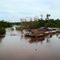 Penyebrangan melalui sungai desa Timpah